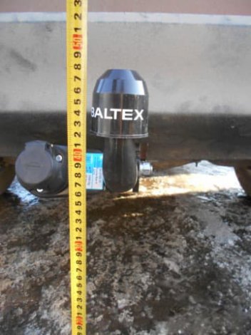Фиксированный фаркоп Baltex для Toyota RAV 4