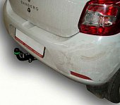 Фиксированный фаркоп Leader Plus R114-A для Renault Sandero (2014-н.в.)