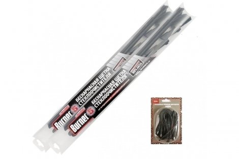 Комплект щеток с подогревом BURNER 5 Базовый для Toyota Auris (10/2012-12/2018)