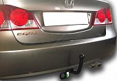 Фиксированный фаркоп Leader Plus H103-A для Honda Civic IX седан (2012-2015)