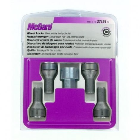 Секретки для оригинальных дисков McGard 27184 SL для Renault Latitude (2010-2014)