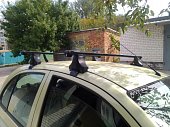 Оригинальный багажник на аэродинамических дугах для Nissan Micra