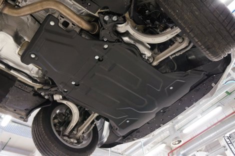 Композитная защита картера АВС-Дизайн для Audi A5 (2016-н.в.)
