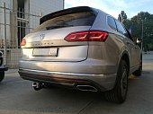 Фиксированный фаркоп Oris 2159-A для Volkswagen Touareg (2018-н.в.)