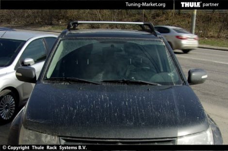 Багажник Thule WingBar Edge на интегрированных дугах для Suzuki Grand Vitara (2005-2015)