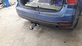 Съемный фаркоп Bizon FA 0120-E под квадрат 50х50 для Subaru Forester (2013-2018)