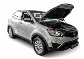 Газовые упоры (амортизаторы) капота АвтоУпор USSACT012 для SsangYong Actyon (2013-н.в.)