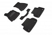 Коврики в салон Seintex Ворс 3D для Audi A3 (2012-2020) черный