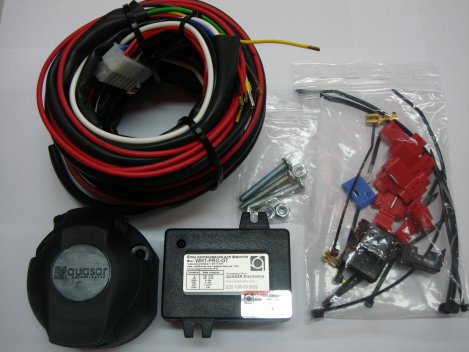 Универсальная электрика Quasar Smart Connect с блоком согласования для Opel Astra H универсал (2004-2015)