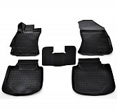 Ковры салонные полиуретан NorPlast 3D для Subaru Legacy (2017-2019)