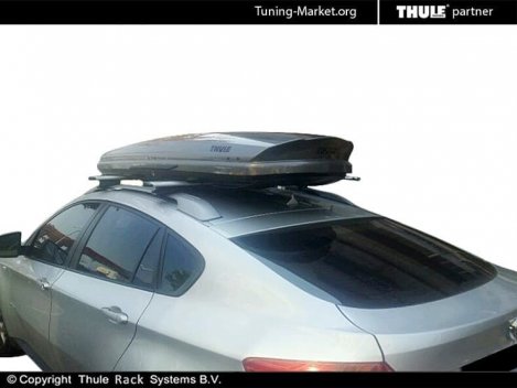 Багажник Thule WingBar на аэродинамических дугах для BMW X6 (E71)