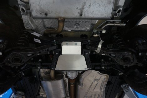 Алюминиевая защита заднего редуктора АВС-Дизайн для Ford Kuga (2017-н.в.)