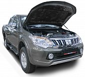 Газовые упоры (амортизаторы) капота АвтоУпор UMIL20021 для Mitsubishi L200 (2016-2018)