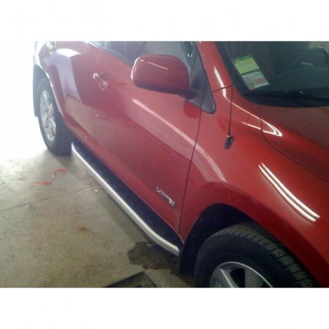 Пороги алюминиевые (Alyans) для Toyota RAV4