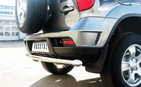 Защита заднего бампера D63 "RUSSTAL" для Chevrolet Niva Bertone