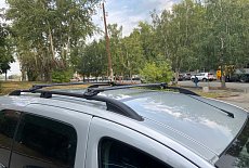 Багажник Turtle AIR-1 с рейлингами CAN на Opel Combo Life