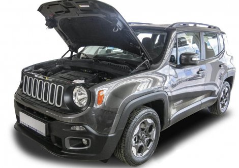 Газовые упоры (амортизаторы) капота Rival для Jeep Renegade