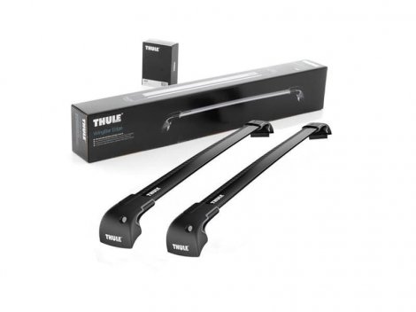 Багажник Thule WingBar Edge Black на интегрированных дугах для Ford Mondeo лифтбек (2001-2006)