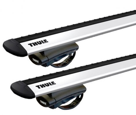 Багажник Thule WingBar Evo на аэродинамических дугах для Saab 9-5 универсал (2010-2012)