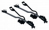 Велобагажник с замком Thule ProRide 298 Twin pack на крышу (на 1 велосипед каждое крепление, за переднее колесо)