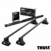 Багажник Thule SquareBar на стальных дугах для Mitsubishi Carisma