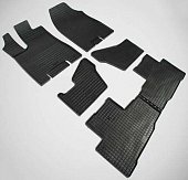 Коврики в салон Seintex Сетка для Acura MDX (черные)