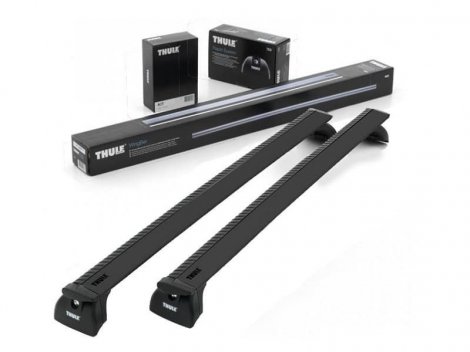 Багажник Thule WingBar Black на аэродинамических дугах для Ford Mondeo лифтбек (2001-2006)