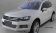 Пороги алюминиевые (Corund Black) для Volkswagen Touareg