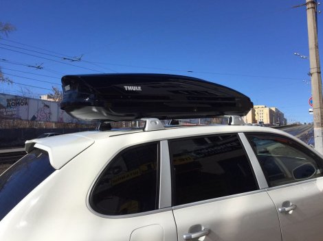 Бокс на крышу Thule Motion XL 800 глянцевый черный (205x84x45 см)