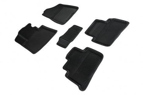 Коврики в салон Seintex EVA 3D ромб для Hyundai Tucson (2018-2021)