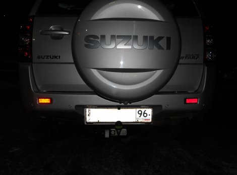 Фиксированный фаркоп Leader Plus для Suzuki Grand Vitara 5d