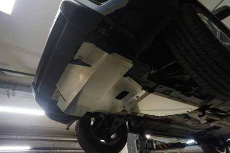 Алюминиевая защита картера и КПП АВС-Дизайн для Subaru Forester (2013-2018)