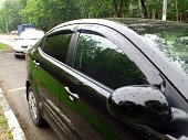 Дефлекторы боковых окон SIM для Kia Rio седан