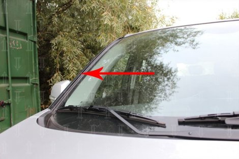Водосток лобового стекла для Chevrolet Orlando с рейлингами(2011-н.в.)