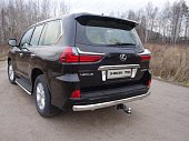 Защита заднего бампера для Lexus LXLX570/450d