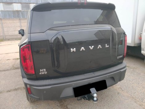 Съемный фаркоп Bizon FA 0540-E под квадрат 50х50 для Haval H3