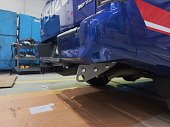 Съемный фаркоп под квадрат 50х50 Bizon FA 0260-E для Isuzu D-Max 2020-н.в.
