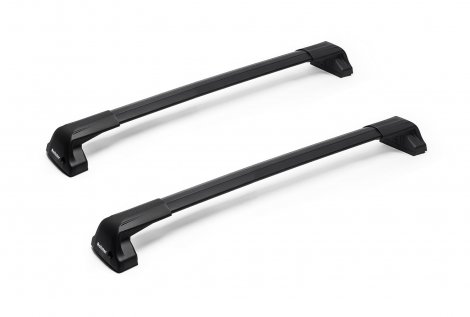 Багажник Rollster Mercury на черных аэродинамических дугах для Kia Optima седан (2015-2018)