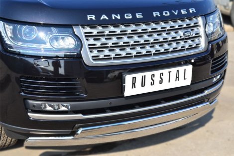 Передняя защита Russtal для Land Rover Range Rover (2012-2015)