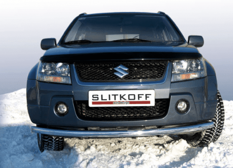 Передняя защита Slitkoff SGV05008 для Suzuki Grand Vitara (2005-2008)