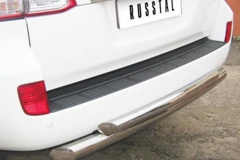 Защита заднего бампера Russtal d76/42 (дуга) для Toyota Land Cruiser 100
