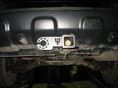 Съемный фаркоп под квадрат 50х50 Bizon FA 0511-E для Honda CR-V (2006-2012)