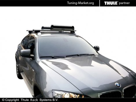 Багажник Thule WingBar на аэродинамических дугах для BMW X6 (E71)