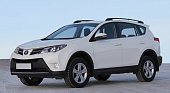 Рейлинги на крышу АПС для Toyota RAV 4 (2012-2019) черные