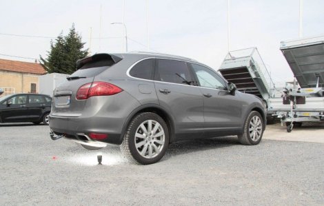 Съемный фаркоп с электрикой Westfalia для Porsche Cayenne (2010-2018)