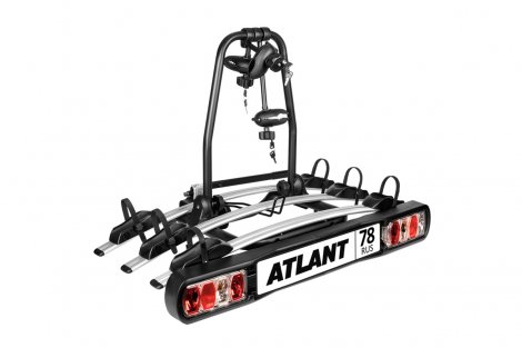Велобагажник Atlant(Атлант) 8520 Master Rider на фаркоп (на 3 велосипеда)