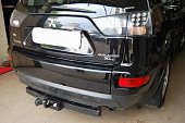 Фиксированный фаркоп Leader Plus для Mitsubishi Outlander XL (2012-2017)