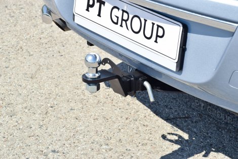 Съемный фаркоп PTGroup под квадрат 50х50 для Chevrolet Cobalt (2019-н.в.)