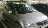 Багажник Thule SquareBar Evo на стальных дугах для Suzuki SX4