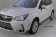 Пороги алюминиевые (Opal) для Subaru Forester